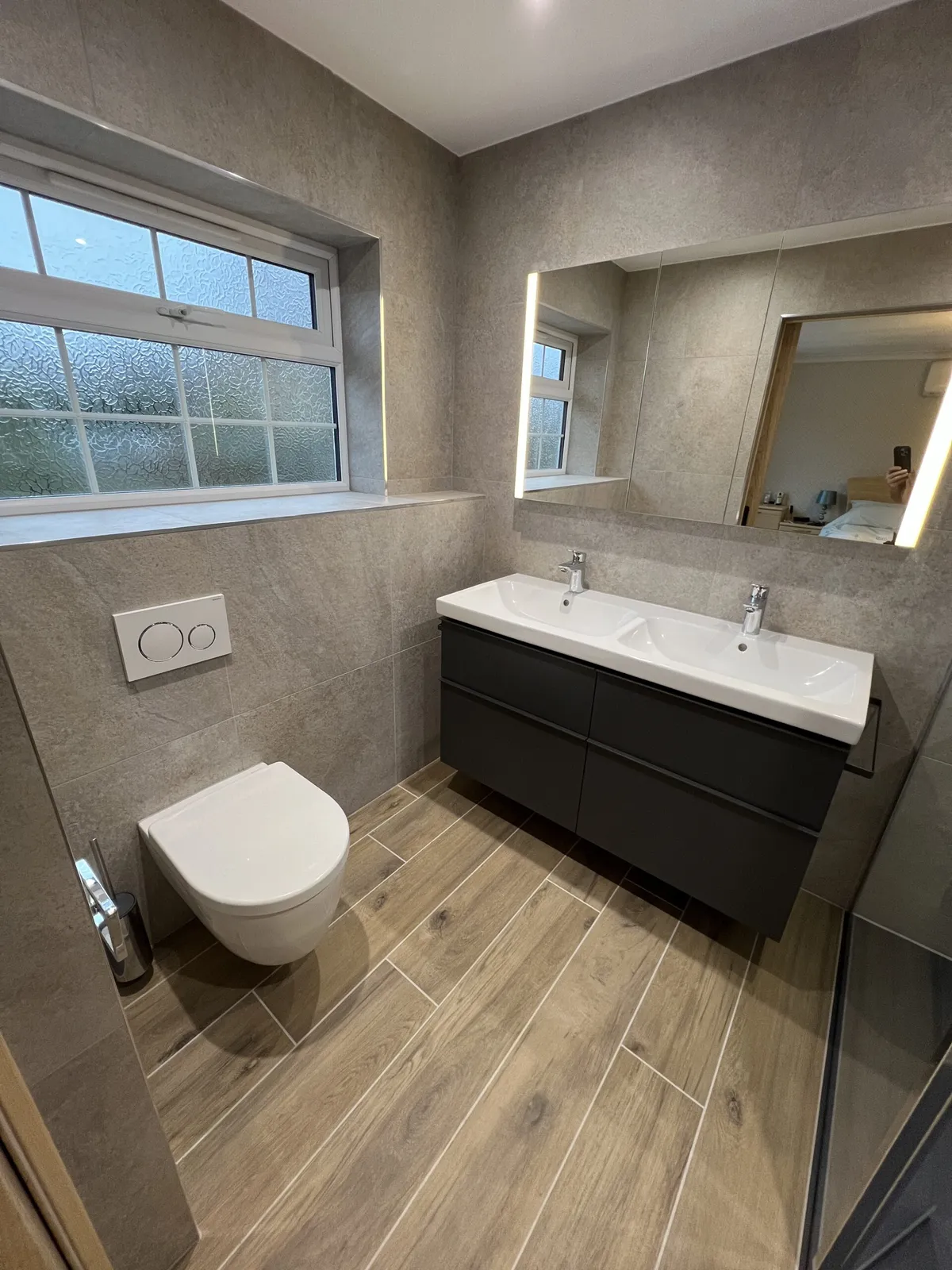 A Modern Ensuite, after