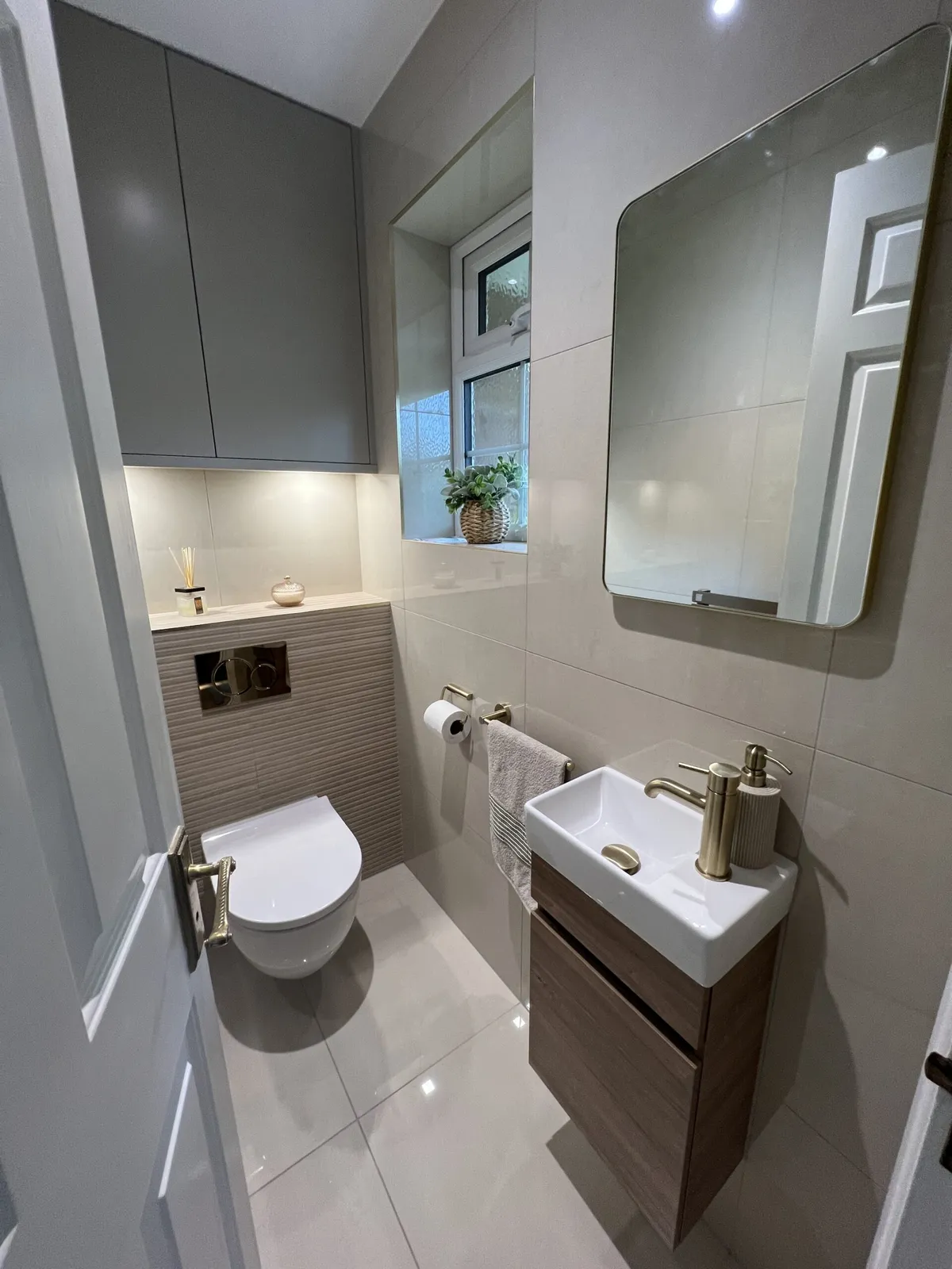 A Small Bathroom Transformed, after