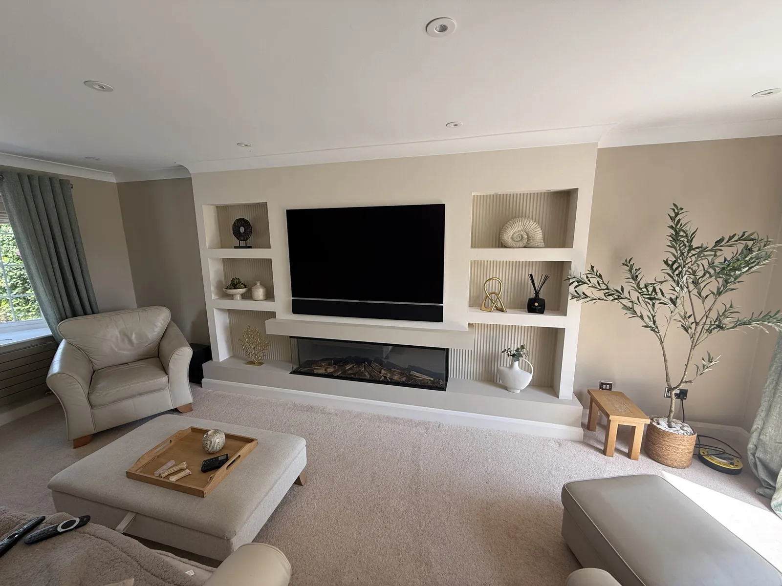 Media Wall: Design, Construction & Electrical